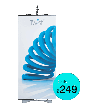 Original Twist Banner Stands